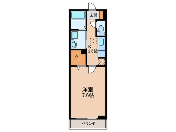 パラディス柳田の物件間取画像